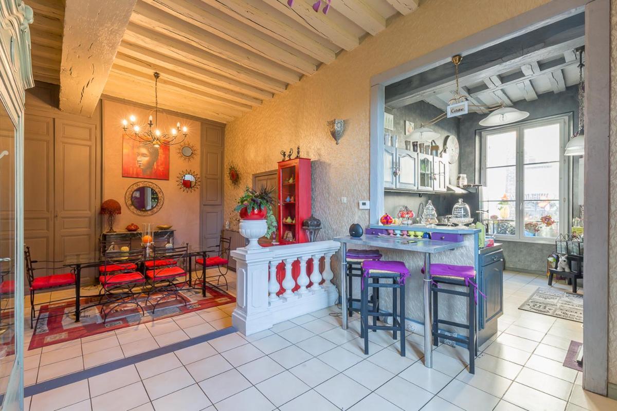 סנס Le Logis De Lancelot Elegant Home City Center מראה חיצוני תמונה